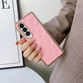 thumbnail image 5 of K-Lion for Samsung Galaxy Z Fold 4 Slim Case, Luxury Plating Frame Stylish Pattern Drop Protection Bumper Shockproof Anti-Scratch Ultra-Thin Case for Samsung Galaxy Z Fold4 7.6 inch,Pink, 5 of 5