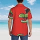 thumbnail image 4 of Balery Cool Crocodile With Sunglasses Camisas hawaianas de manga corta para hombre, camisas playeras de corte holgado, camisas de vacaciones con botones,Large, 4 of 7