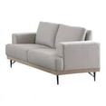 thumbnail image 4 of Kester 2-piece Recessed Track Arm Living Room Set Beige, 4 of 4
