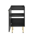 thumbnail image 6 of Vanity Cabinet (Sink not included), Black, Wood, Hotel Bedroom Bathroom, Modern Contemporary HB36365, 6 of 10