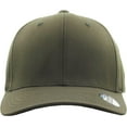 thumbnail image 2 of Classic Solid Stretch Cotton Twill Fitted Hat Spandex Headband Cap, 2 of 5