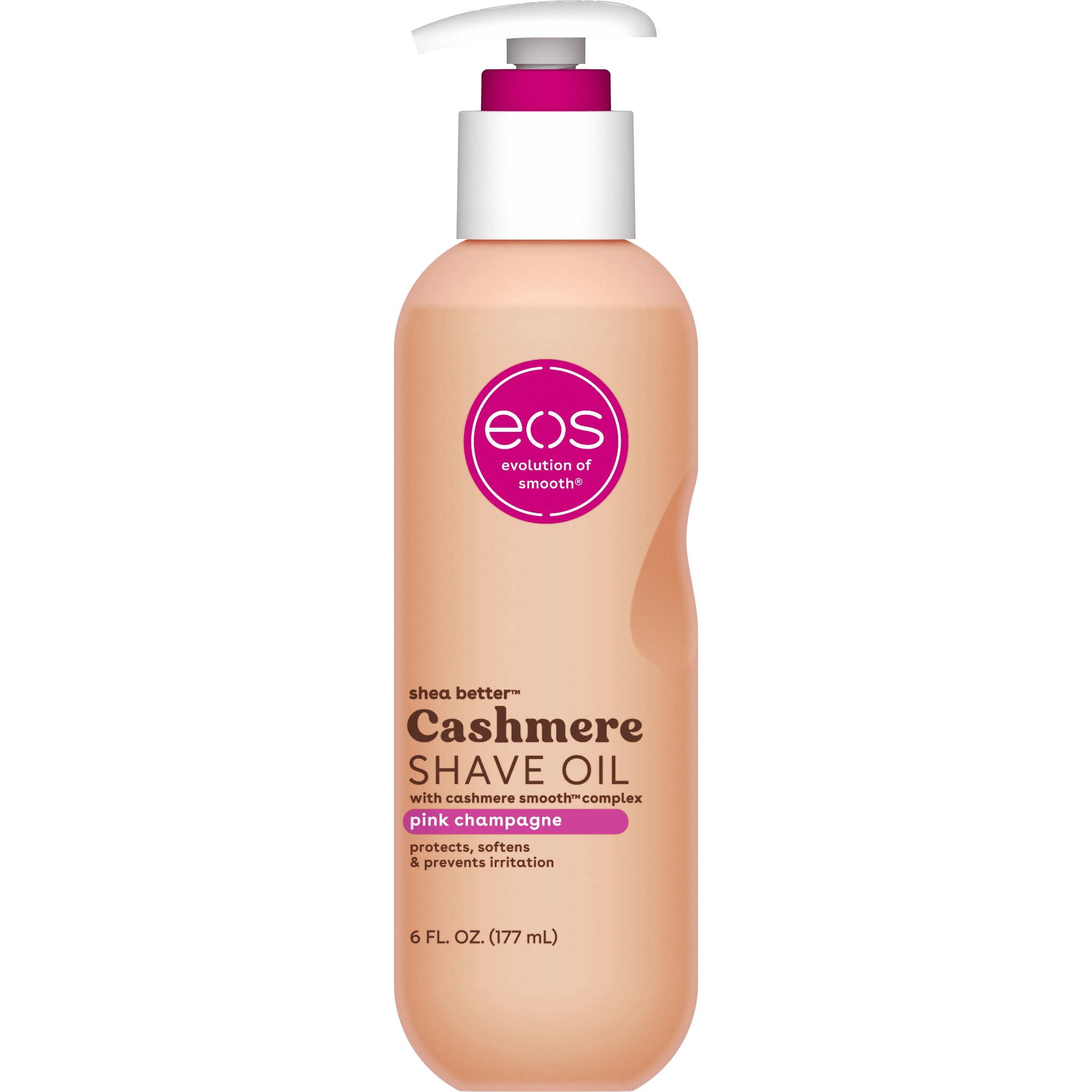 eos Cashmere Shave Oil for Smooth Skin- Pink Champagne - 6 fl oz