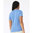 thumbnail image 3 of Bella & Canvas B20506187 Women Relaxed Fit Heather CVC T-Shirt, Heather Carolina Blue - 2XL, 3 of 5