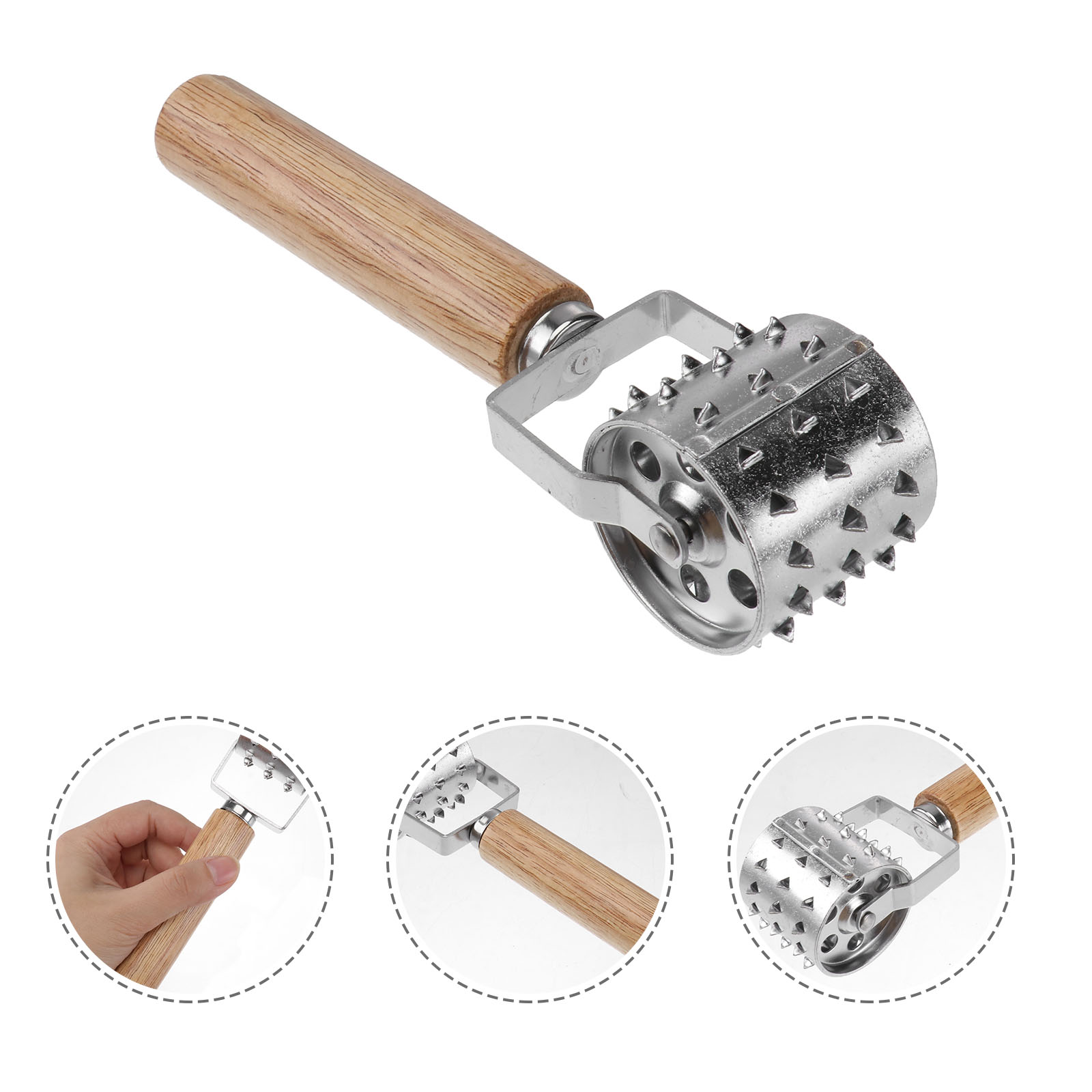 Axio Meat Hammer Roller Steak Knocking Hammer Beef Steak Hammer Meat