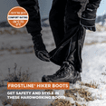 thumbnail image 2 of RefrigiWear Frostline Hiker Boot - Waterproof, Anti-Slip, and Insulated for Extreme Cold, 2 of 7
