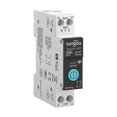 thumbnail image 1 of 25A DIY Smart Switch Compatible with Alexa, Google Assistant, TUYA/Smart Life APP Remote Control, Din Rail WiFi Switch with Metering, Voice Control a, 1 of 5