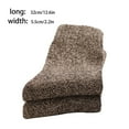 thumbnail image 4 of Calcetines de Invierno Qarigey 5 Pares Medias Café Sólido AP010992-03B, 4 of 6