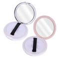 thumbnail image 1 of CIMAXIC 2pcs 5g Portable Empty Loose Powder Box Makeup Case Cosmetic Powder Case,2.95"X2.95"X0.59", 1 of 5