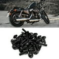thumbnail image 2 of 40Pcs Tornillos M6 x 20 Aleación Aluminio Negro Motocicleta Pernos de Cabeza Hexagonal, 2 of 6