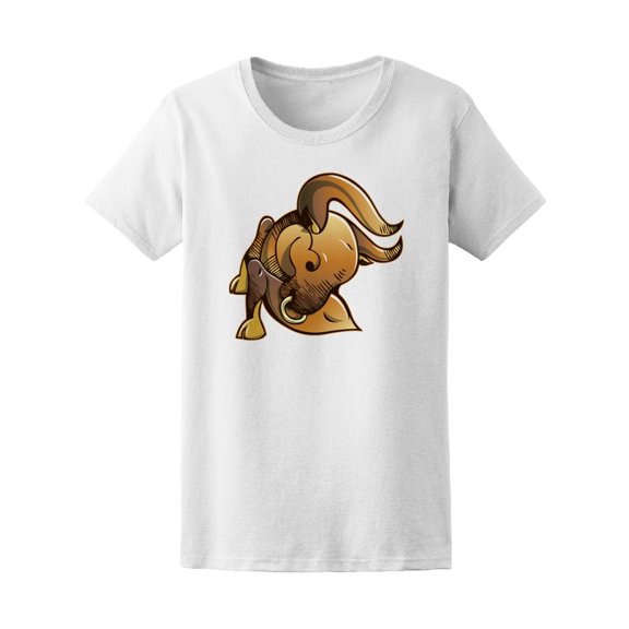 Taurus, Bull Graphic Tee Women's -Image by Shutterstock