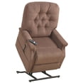 thumbnail image 4 of PRI Button Tufted Lift Chair in Saville Brown, 4 of 7