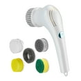 thumbnail image 2 of Cepillo eléctrico para fregar, recargable, resistente al agua, multifuncional, con 5 cabezales para bañera, inodoro, juguetes, fregadero y baño perfecl Fregadora eléctrica, 2 of 8