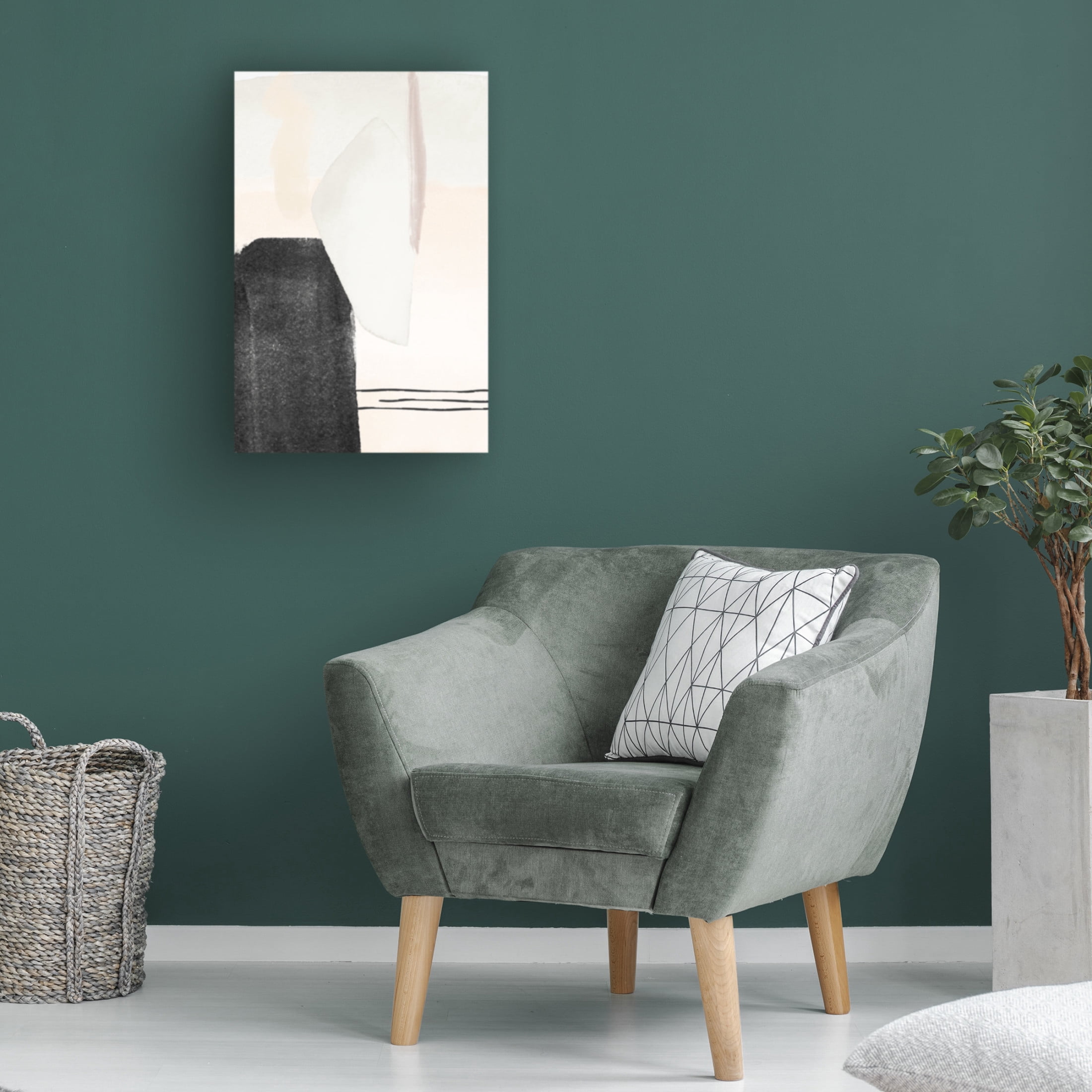 Trademark Fine Art Sally Ann Moss Neutrals 2 Canvas Wall Art