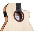 thumbnail image 4 of Cordoba C5-CET Limited Spalted Maple Thin Body Cutaway Classical Acoustic-Electric Nylon String Guitar, Iberia Series, 4 of 14