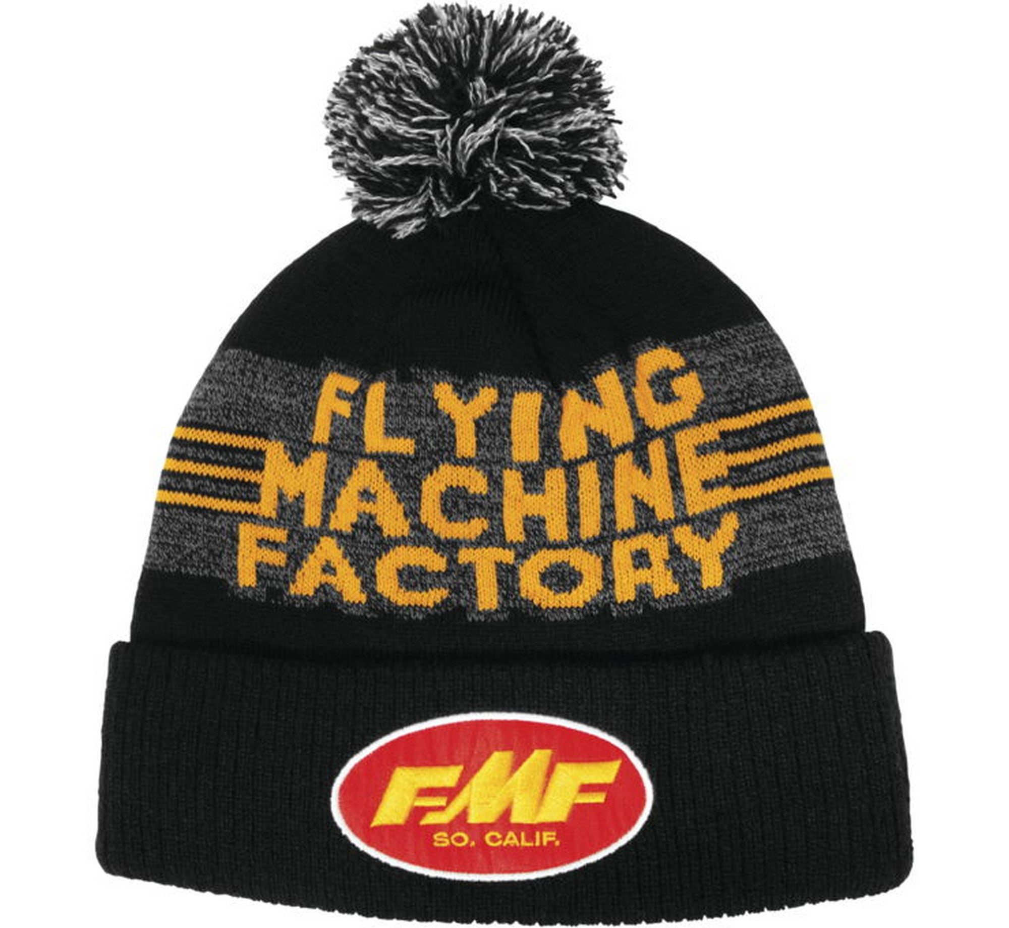 FMF No Look Beanie Hat Black - Walmart.com