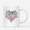 Heathcare Worker Heart Mug, variant on Mugs Personalized Name Dr.Emma Flower Physician Mens Women Doctor Gifts for Mom Dad Santa Christmas Presents Ceramic Coffee 11oz 15oz Mug