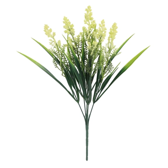 Green Lavender Bouquet For Home Wedding Party Indoor Outdoor Centerpiece Decoration 36x25cm