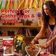thumbnail image 5 of Hot Barbecue Soft Cracklin Pork Rind Snacks 2 oz Bags Savory Chips for Home Party Favor Picnic Movie Night BBQ Snacking Gift Supplies - Pack of 3, 5 of 7