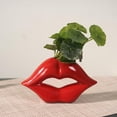 thumbnail image 2 of vase Lèvres Rouges simple Créatif vase en Céramique Décoration Décorative Européenne couple Romantique Décoration Maison Cadeaux, 2 of 7