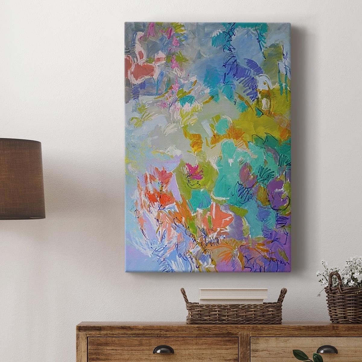 Let Me Bloom I Am Premium Gallery Wrapped Canvas - Ready to Hang