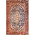 thumbnail image 3 of Unique Loom James Timeless Rug Navy Blue/Beige 5' 1" x 8' Rectangle Medallion Traditional Perfect For Living Room Bed Room Dining Room Office, 3 of 4
