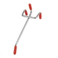 thumbnail image 2 of 75 Piezas 100mm Tablero de de Listones Clavija de Tienda de Exhibicion Al Por Menor de la Pared Colgar Apto Casa Percha Cromo Metal 1-1.5Kg Cargo, 2 of 5