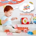 thumbnail image 4 of Set de bloques de construcción Chenxuanbro STEM para niños de 18 a 6 años con bloques grandes, 4 of 8