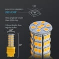 thumbnail image 3 of 2X 3157 40W High Power Amber Yellow LED Turn Signal Blinker Corner Lights bulbs, 3 of 9