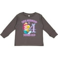 thumbnail image 3 of Inktastic This Mermaid is 4 Years Old Girls Long Sleeve Toddler T-Shirt, 3 of 5