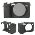 thumbnail image 3 of Funda DSLR cubierta protectora de cámara negra suave con capucha fácil lavable accesorio de seguridad para cámara SLR para A7C ANGGREK Otros, 3 of 8