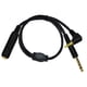 thumbnail image 4 of Cable de enchufe estéreo de micrófono de audio de 90 grados para auriculares 3,5mm 1/8 "macho Feliz Sencillez, 4 of 5