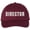 Maroon, variant on Director Embroidered Baseball Cap | Adjustable 100% Cotton Unisex Dad Hat | Casual Military Style Hat (RoyalBlue)