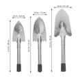 thumbnail image 2 of Hemobllo 3Pcs Small Garden Spades Hand Tools with Strong Grip for Narrow Space Gardening, 2 of 8