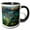 Black/White, variant on 3drose, Rainbow Trout Fish, Nature Center, Boise, Idaho - Us13 Dfr0528 - David R. Frazier, 11oz Mug