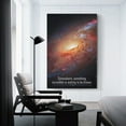 thumbnail image 3 of Carl Sagan Famous Motivational Quote Solar System Outer Space Poster Poster Art Poster Poster Decorative Painting Canvas Wall Art Living Room Posters Bedroom Painting, 3 of 8