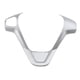 thumbnail image 2 of Funda para volante con efecto fibra de carbono, fácil instalación, accesorio duradero para coche. Plata, 2 of 9