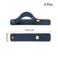 thumbnail image 2 of Uxcell 2 Pcs Phone Loop Finger Holder Silicone Phone Strap Grip Holder for Most Smartphones Navy Blue, 2 of 6