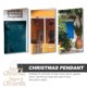 thumbnail image 2 of Letrero de madera para puerta, recuerdo de fiesta de Navidad, colgante, decoración de letras de madera, 2 uds., 2 of 7