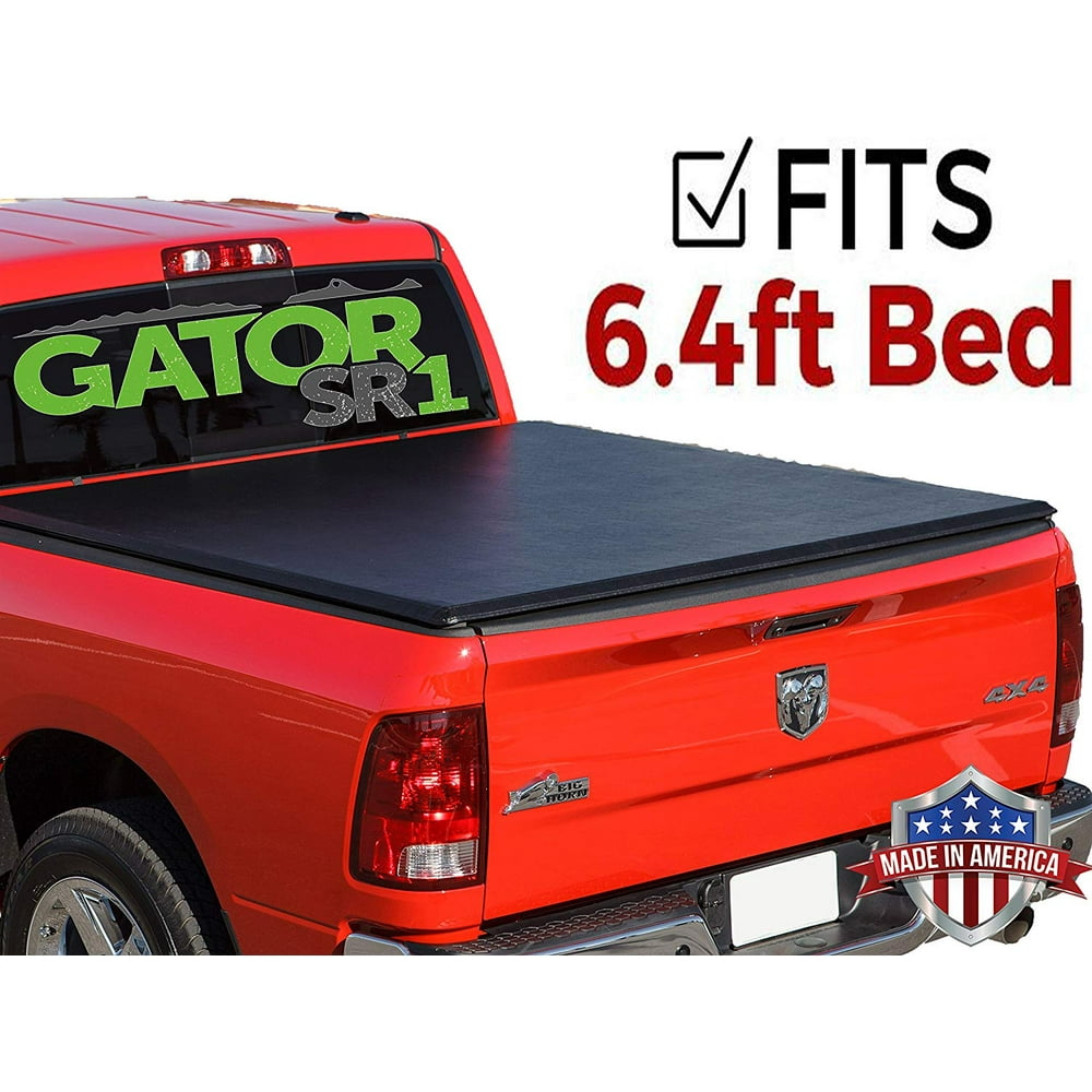 Gator SR1 (Fits) 2019 Dodge Ram 1500 6.4 FT Bed ONLY Premium Roll Up Truck Bed Tonneau Cover 2019 Dodge Ram 1500 Truck Bed Accessories