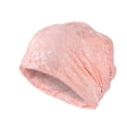thumbnail image 1 of Qarigey Gorro de nailon y LICRA para mujer, gorros con estilo, accesorios ajustables para la cabeza, gorro de punto, tocado de otoño, azul Sombreros Rosado Qarigey AP011230-05, 1 of 6
