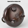 thumbnail image 4 of Classical Chinese Burning Stand with Convenient Carry Handles Three Legged Holder for Cultural Enthusiasts, 4 of 5