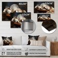 thumbnail image 4 of Designart "Seashell Basket Beach Photo" Nautical & Beach Metal Art Print, 4 of 5