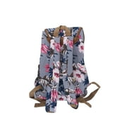 Bravo! Women's Backpack Flower Bloom Leaves Nature Rucksack Drawstring Bag