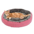 thumbnail image 3 of Pet Bed Creative Round Soft Plush Pet Sleeping Mat Pet Cushion for Dogs Cats, 3 of 7