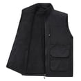 thumbnail image 2 of Bjutir Coats For Men Loose Fit Double Lined Workwear Neck Vest, 2 of 4