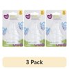 (3 pack) Parent's Choice Wide Neck Silicone Nipples, Medium Flow, 3+ Months, 3 Pack