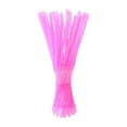 thumbnail image 5 of HongHeng Wide Assorted Bright Colors Smoothie Straws, Fat Plastic Disposable Drinking Straws, Pack of 1000, 5 of 5