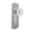 Satin Nickel, variant on Nostalgic Warehouse Meadows Interior Mortise Door Knob with Meadows Plate