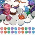 thumbnail image 1 of 100 Pcs Strass à Dos Plat pour Artisanat Strass à Dos Plat Strass Délicats Strass pour Vêtements, 1 of 6