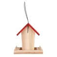 thumbnail image 1 of Comedero de Madera para Pájaros ANGGREK Colgante para Decoración de Jardín, 1 of 7
